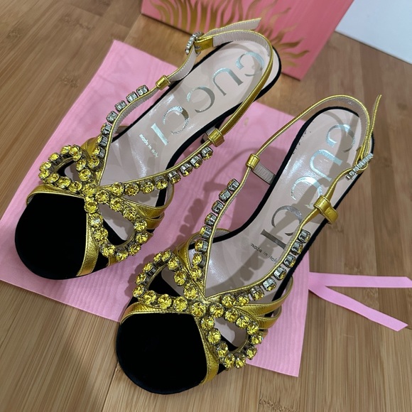 Gucci Crystal Sandals - Picture 3 of 10